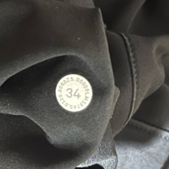 NEW Lululemon Commission Pant Slim 34" *Warpstreme Black size 34 - Picture 6 of 7